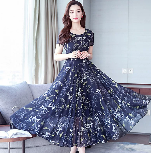 Long Silk Grey
