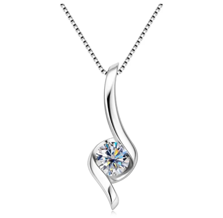 Moissanite white
